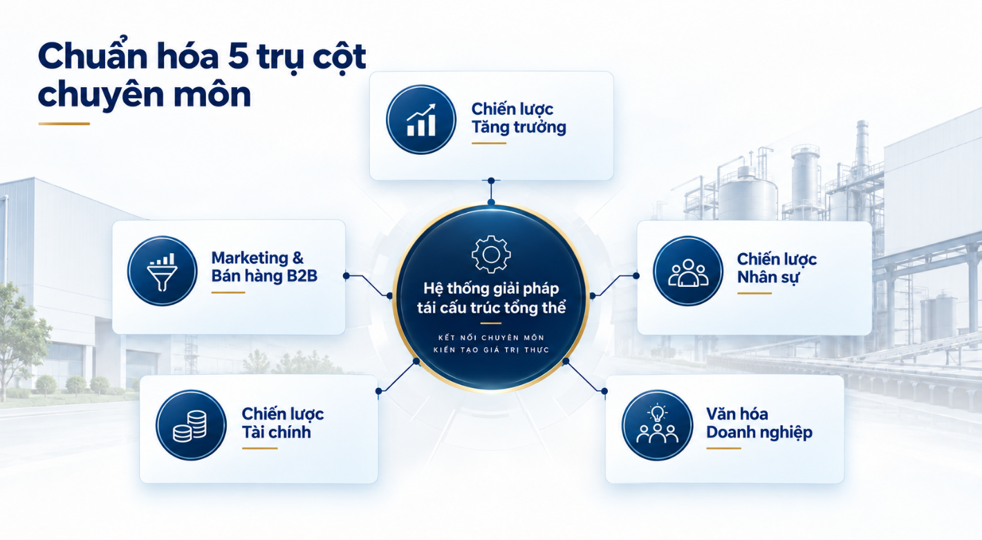 Chuẩn hoá 5 trụ cột chuyên môn 